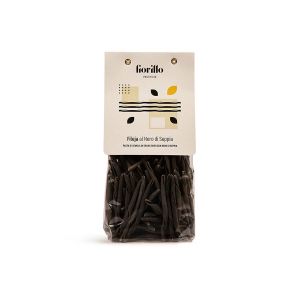 Fileja al nero di seppia