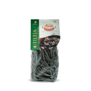 Fileja al nero di seppia